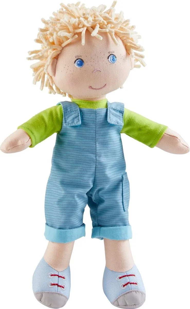 Haba Poppenkleding Junior 30cm - Blauw/groen