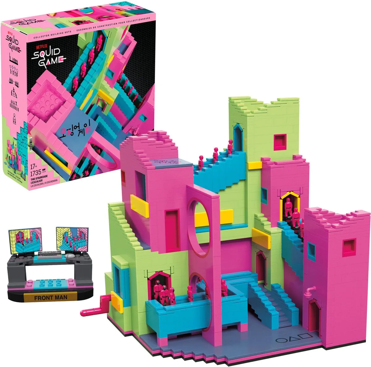 Mattel Squid Game Mega Constructieset - 1707 Stukken - Multi