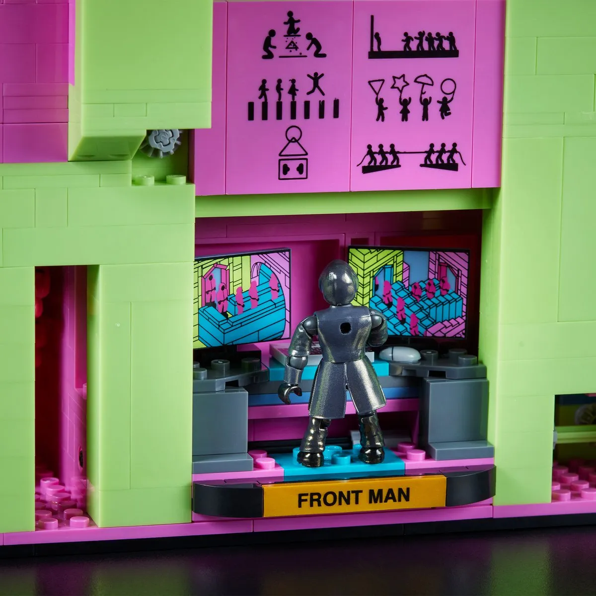 Mattel Squid Game Mega Constructieset - 1707 Stukken - Multi