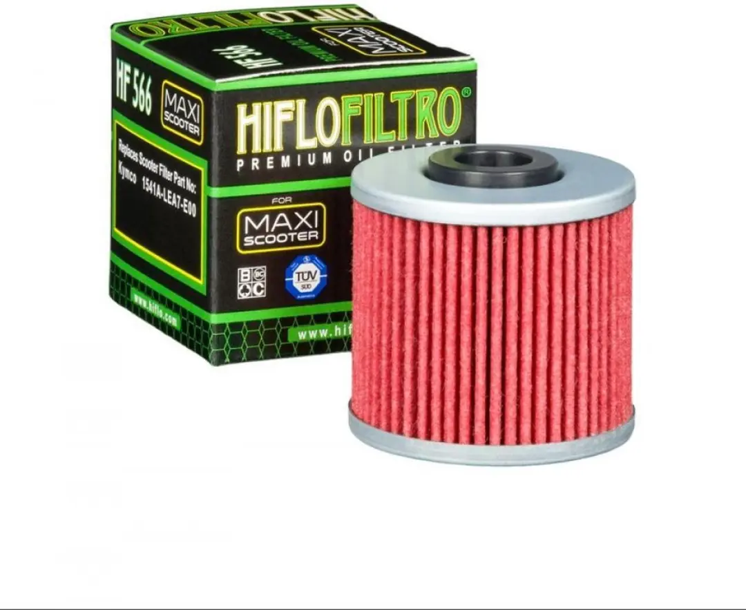 Hiflofiltro-oliefilter voor Kymco 300 K-XCT i scooter, bouwjaar 2012 t/m 2016, n