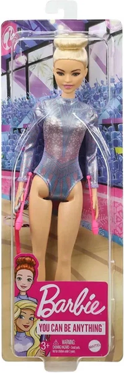 Barbie Careers Ritmisch Gymnaste Pop - MPN 0887961918755 - afbeelding 6 van 6