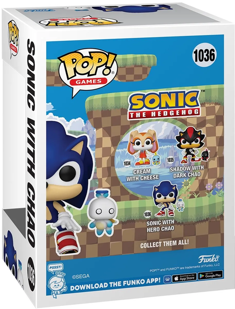 Funko Pop Games Sonic the Hedgehog Hero Chao #1036 - Multi