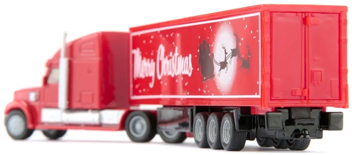 SIKU 1788 Freightliner Kerstvrachtwagen 1:87 - Rood/Wit