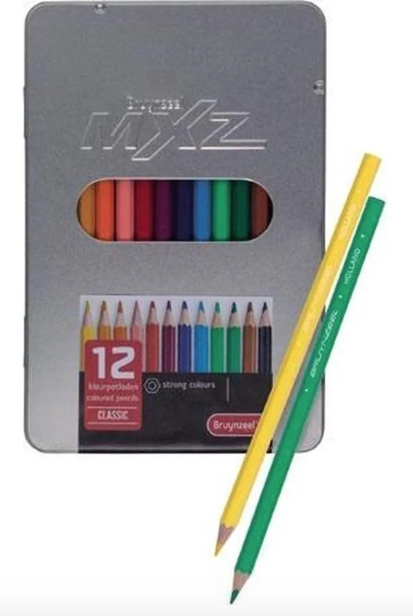 BRUYNZEEL Kikker Kleur- en Stickerboek - 32 Pagina's + 12 Kleurpotloden