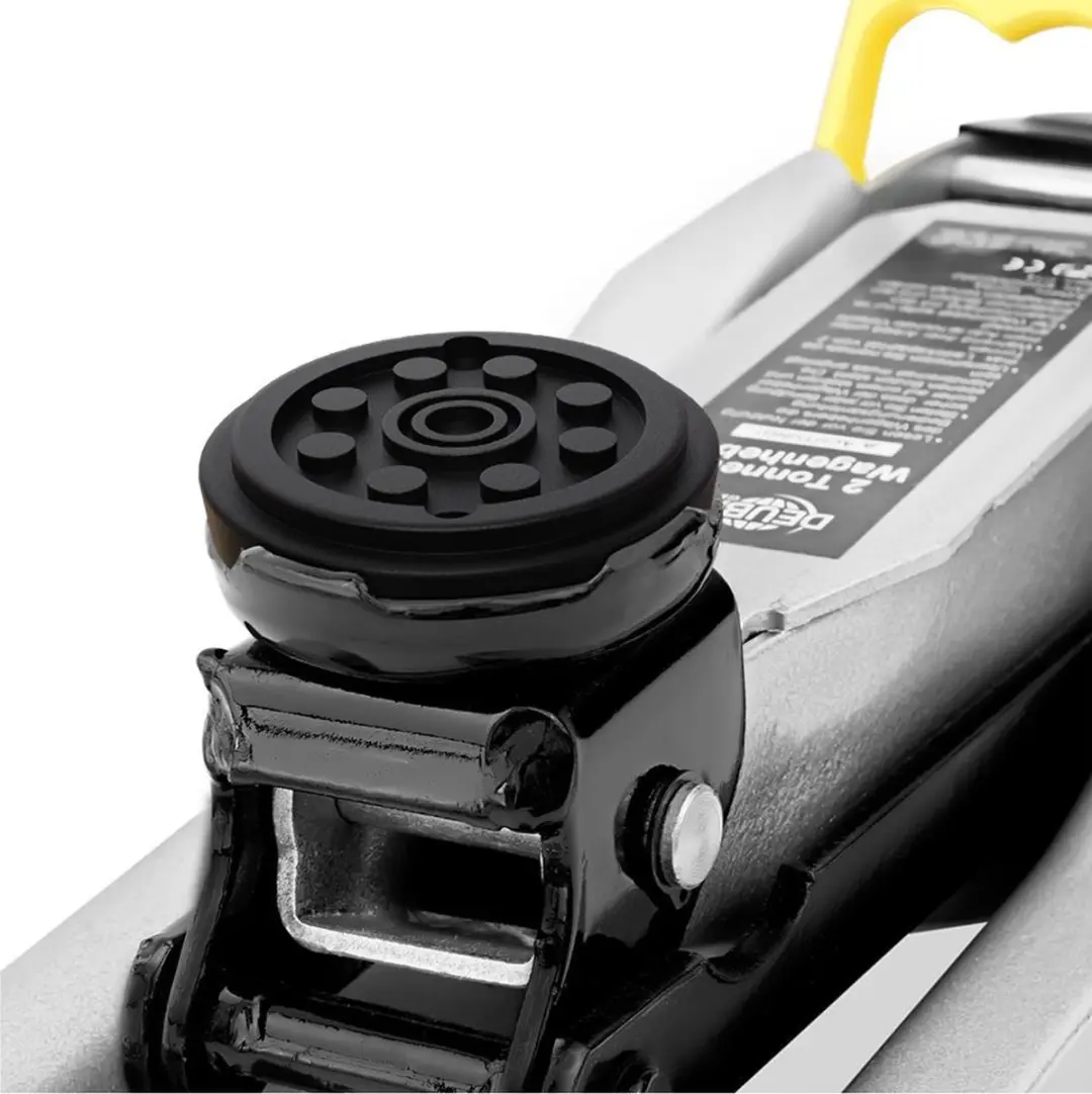 Deuba Rubberen Pads voor Autokrik - Zwart - 0 kg