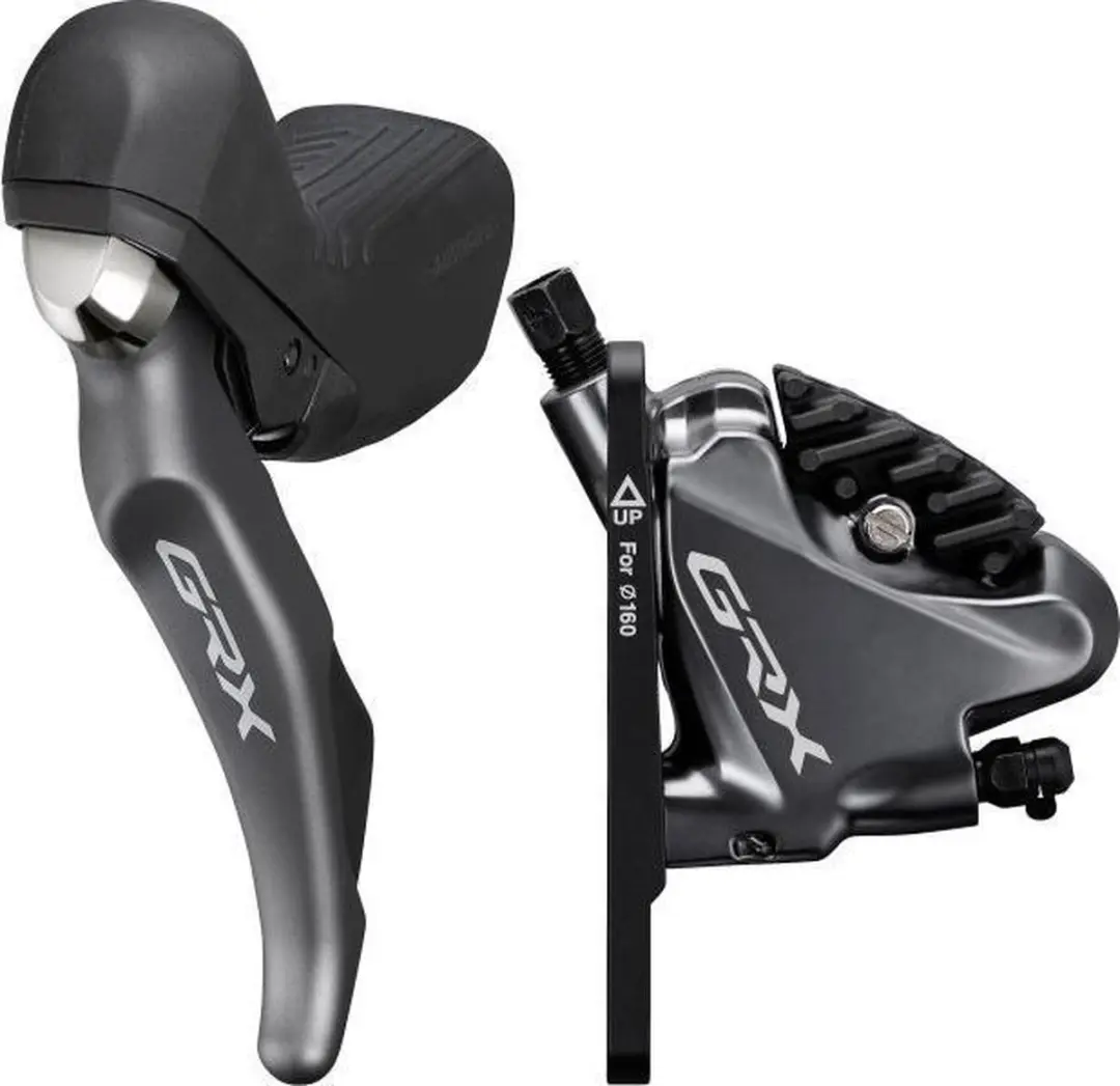 Shimano Schijfremset Grx-rx810 Links Voor Zwart L03a