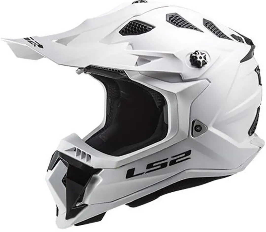 LS2 MX700 Subverter Solid Gloss Wit 06 Offroad Helm