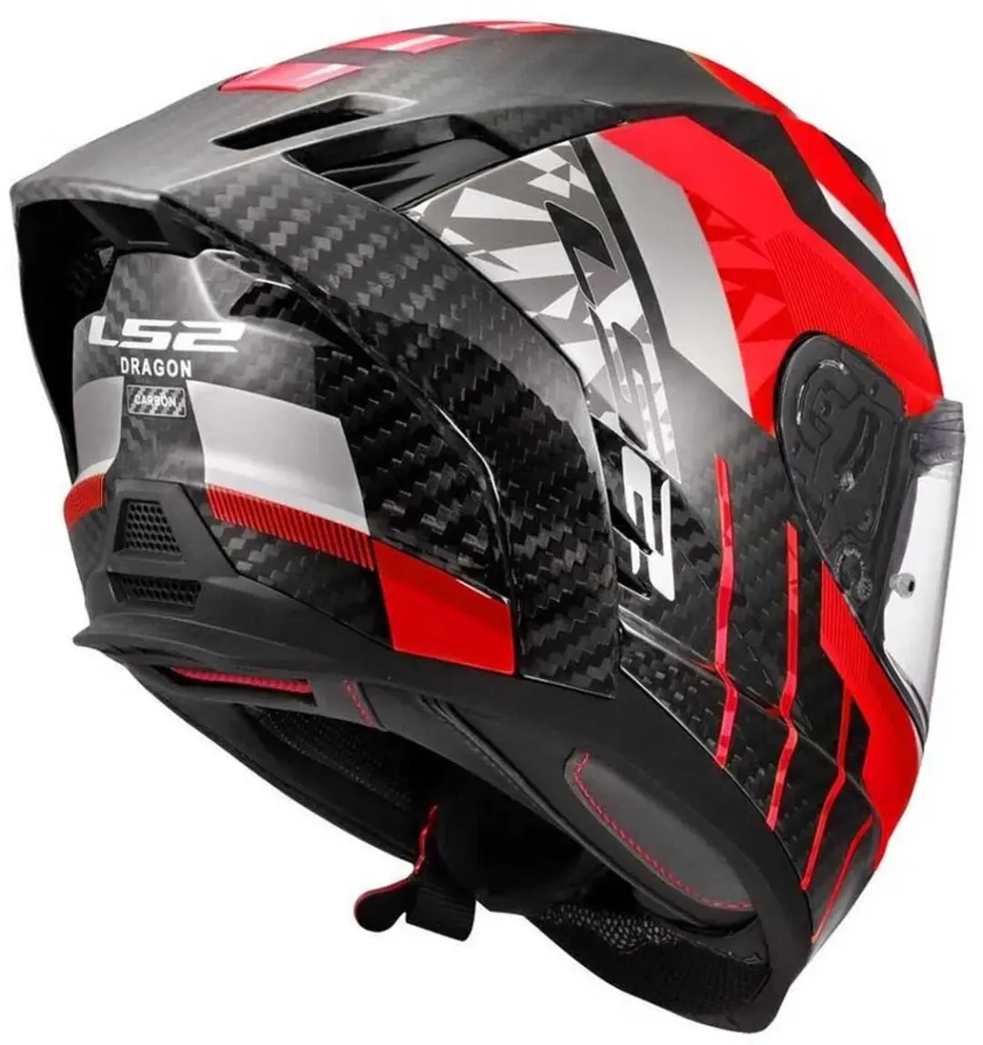 LS2 FF807 Dragon Trax Integraalhelm - XS