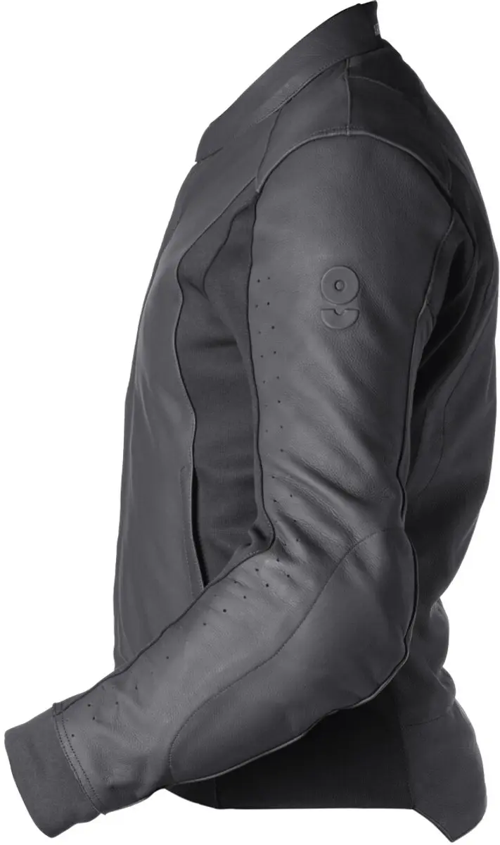 Gms GS-1 Motorjas - Zwart - Maat 118