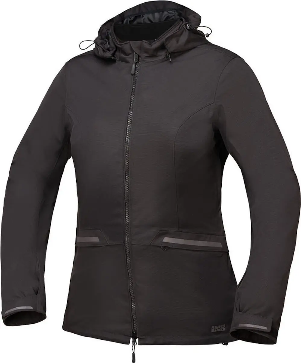 IXS Elora-ST-Plus Dames Zwart Textiele Motorjas