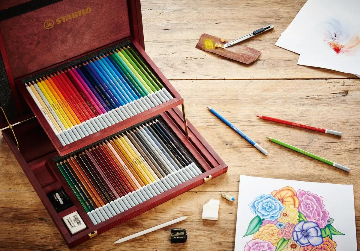 STABILO CarbOthello Kalkpastel Kleurpotloden 36 Stuks