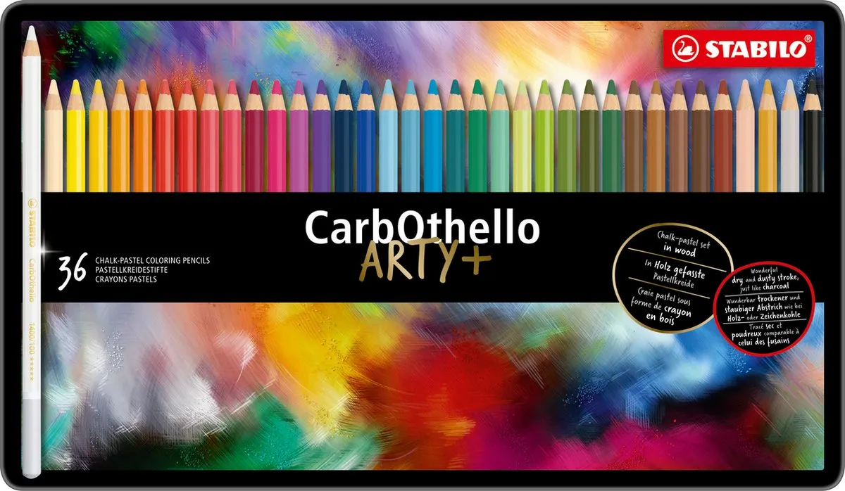 STABILO CarbOthello Kalkpastel Kleurpotloden 36 Stuks