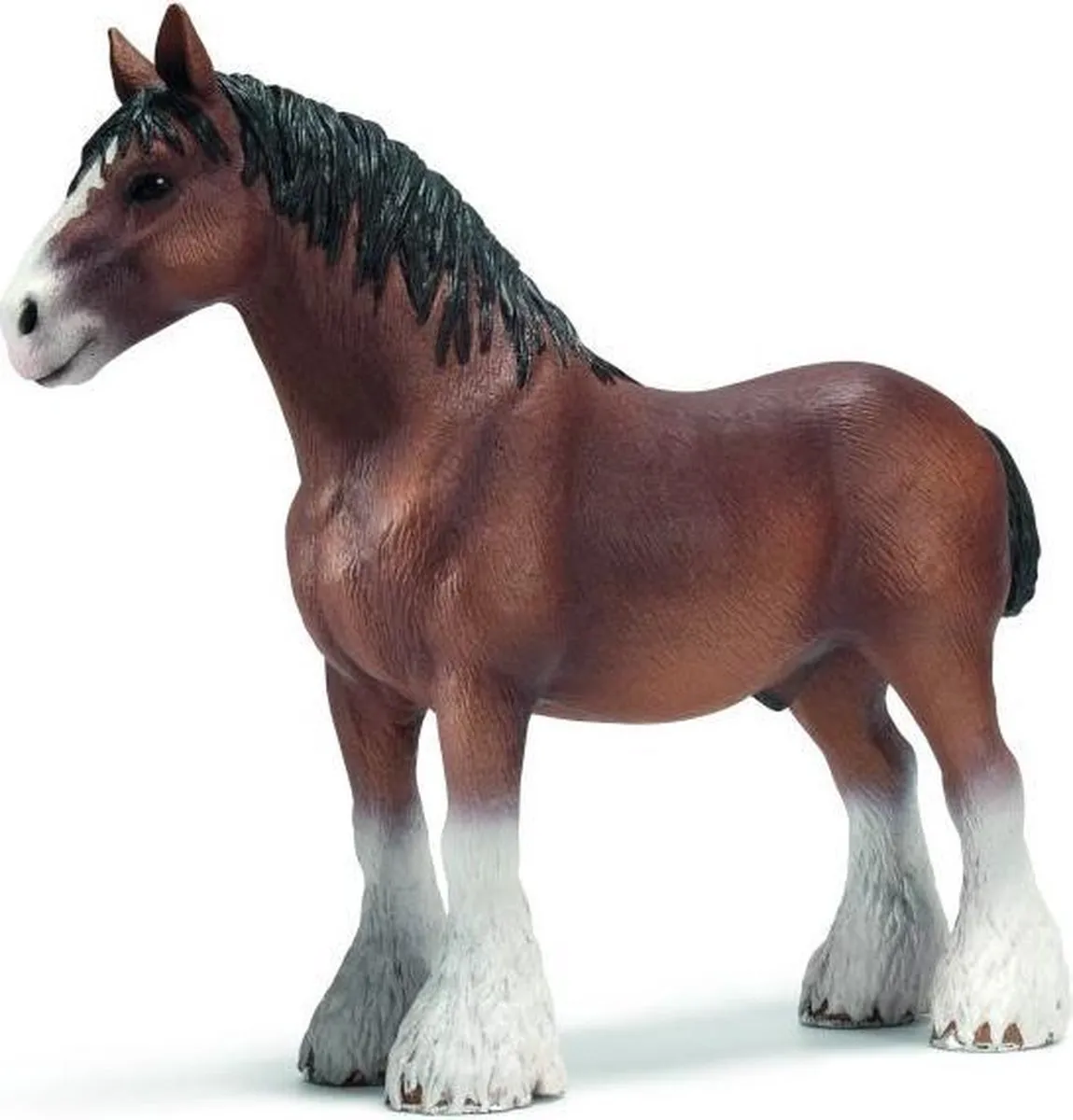 Schleich Clydesdale Hengst 13808 - Bruin
