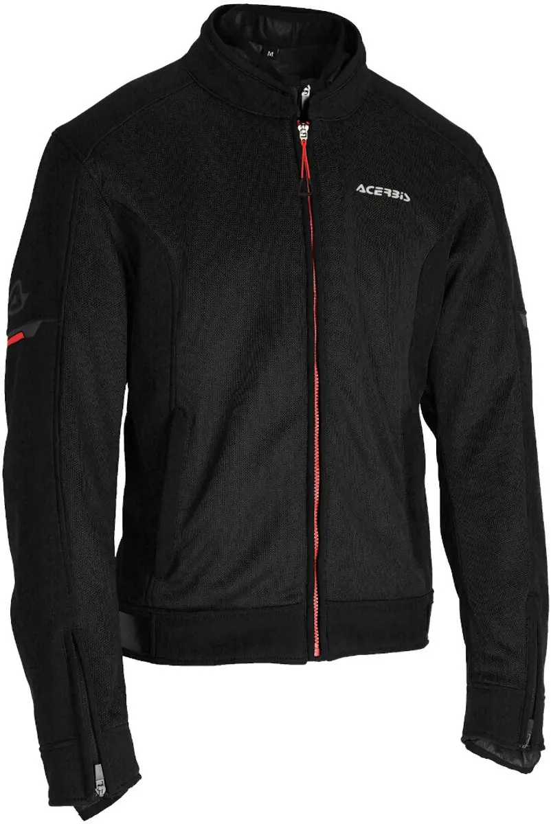 Acerbis Gordon Zwart Waterdichte Textiele Motorjas