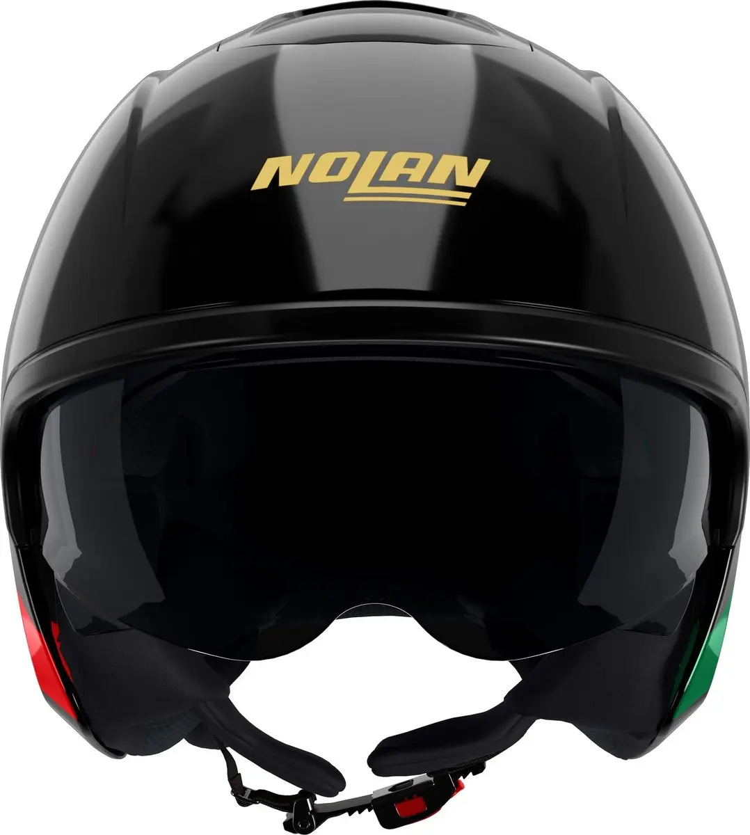 Nolan N20-2 Zefiro Jethelm L - Zwart/groen - afbeelding 4 van 6