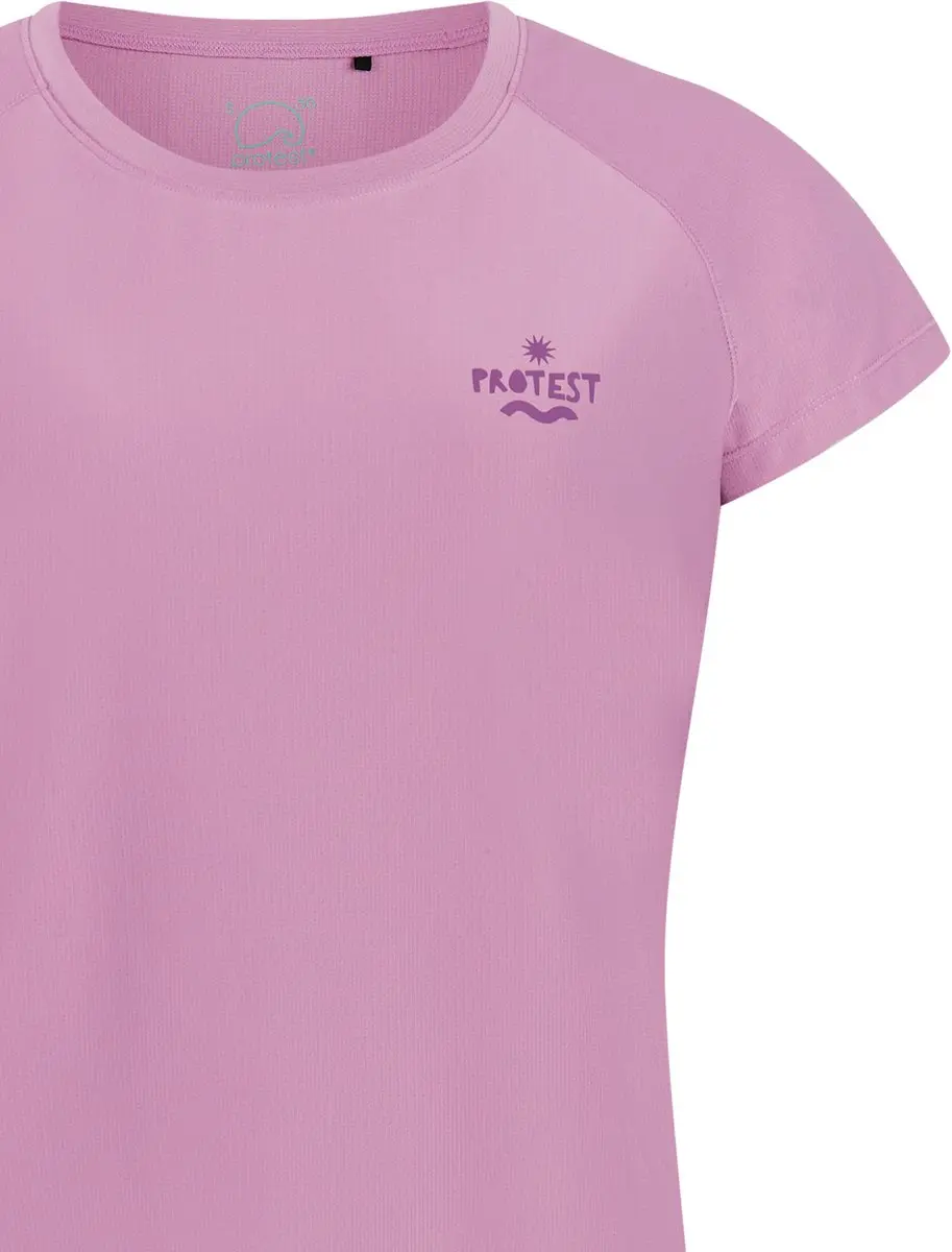 Protest PRTCal UV Shirt Dames - Korte mouwen - S - Paars