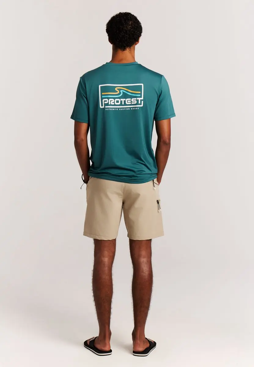 Protest PRTDonald UV Shirt Heren - Dark Teal - S - afbeelding 6 van 6