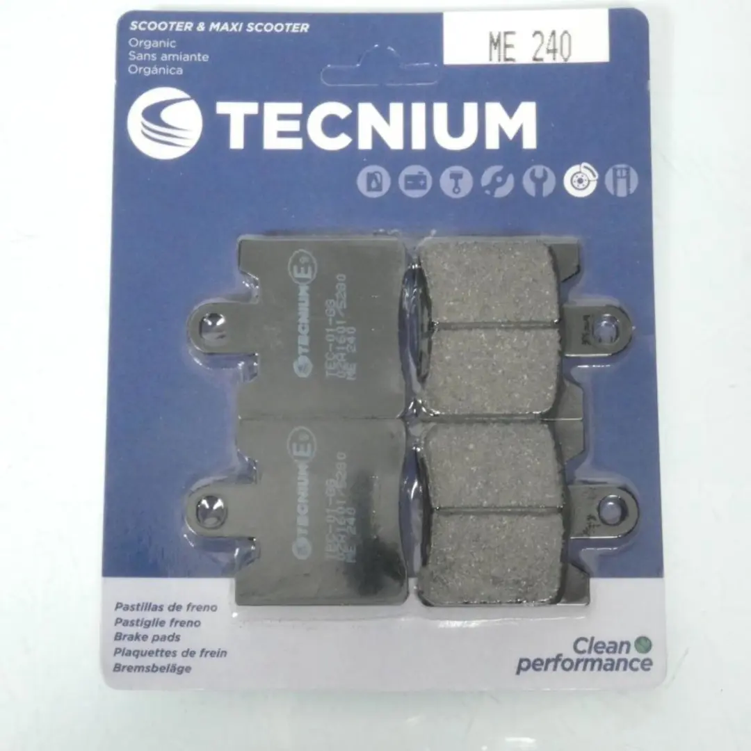 tecnium remblokje voor motor yamaha 1300 fjr abs 2006 tot 2009 avg / avd nieuw