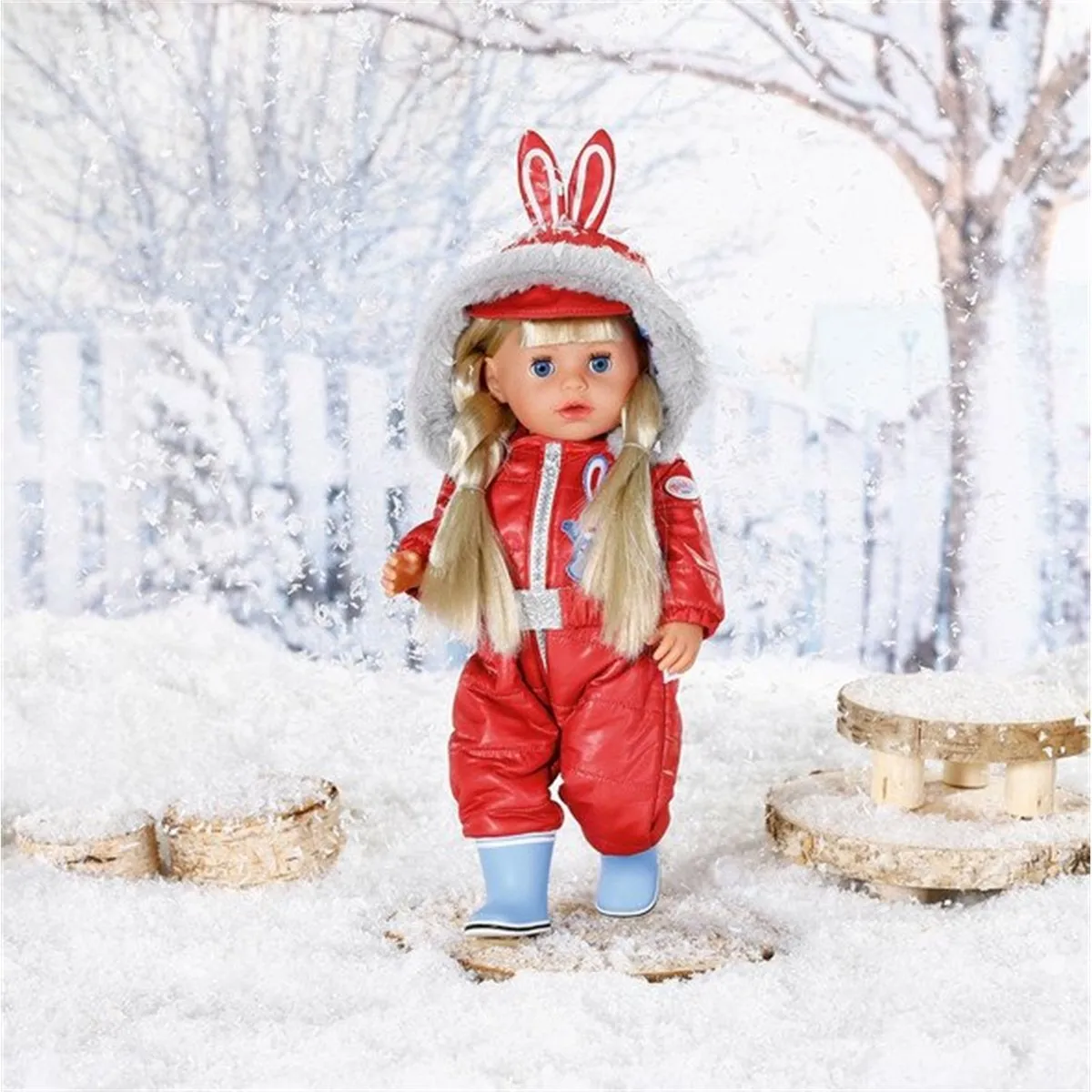 Baby Born Little Kindergarten Skipak 36cm - Rood