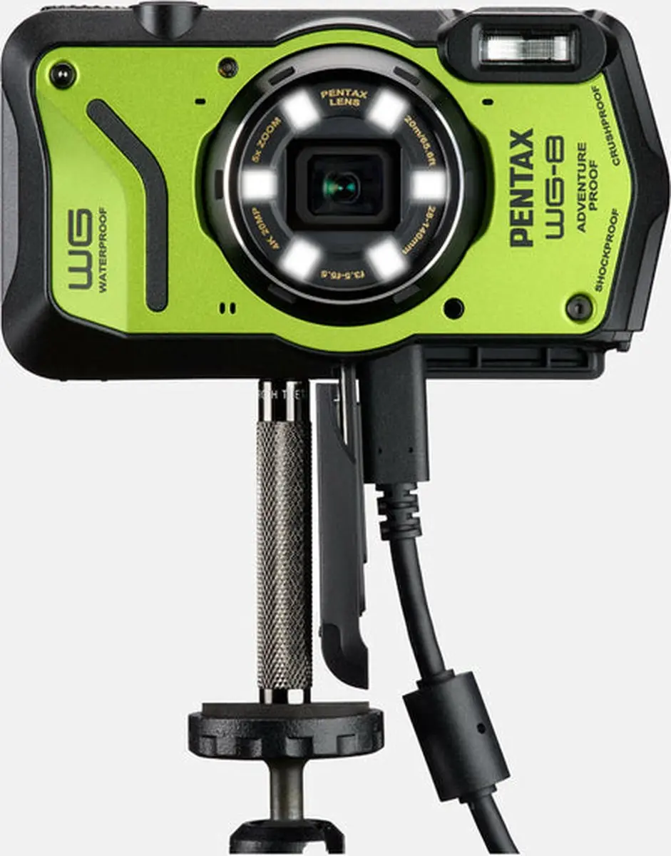Pentax WG-8 Compactcamera 20MP - Groen - afbeelding 6 van 6