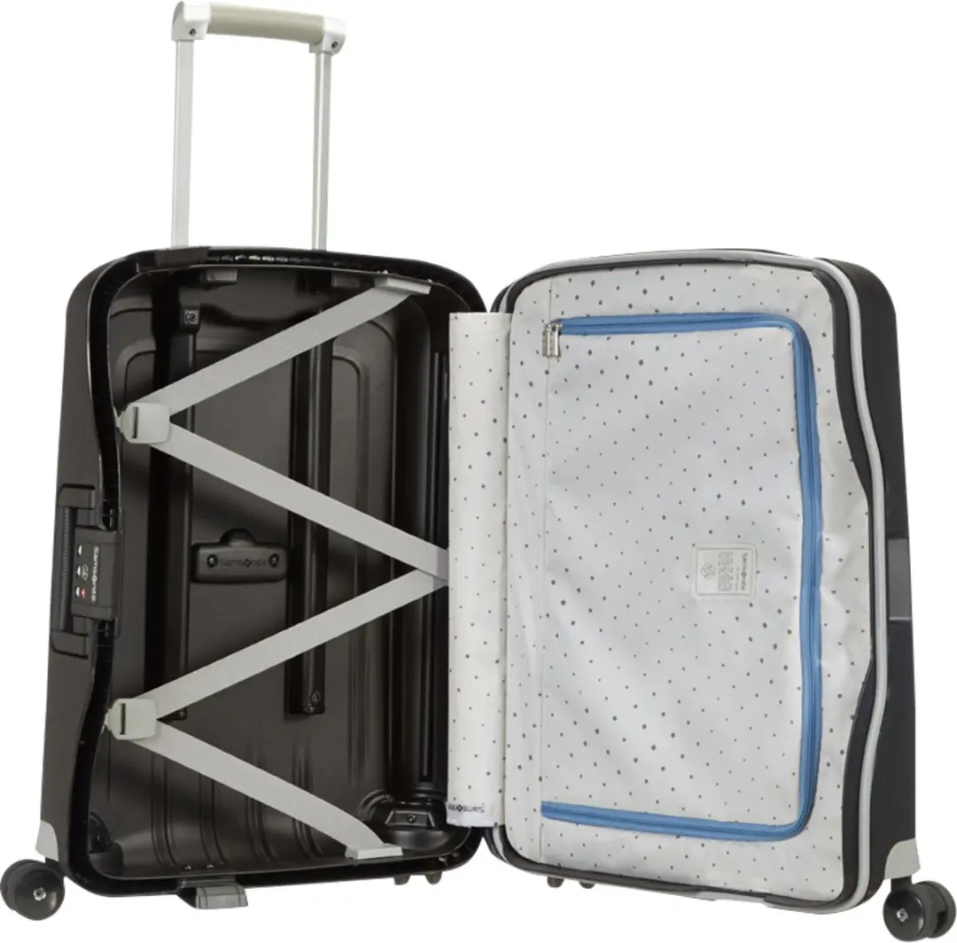 Samsonite S'CURE SPINNER 55/20 Handbagage - 34L Zwart - afbeelding 3 van 6