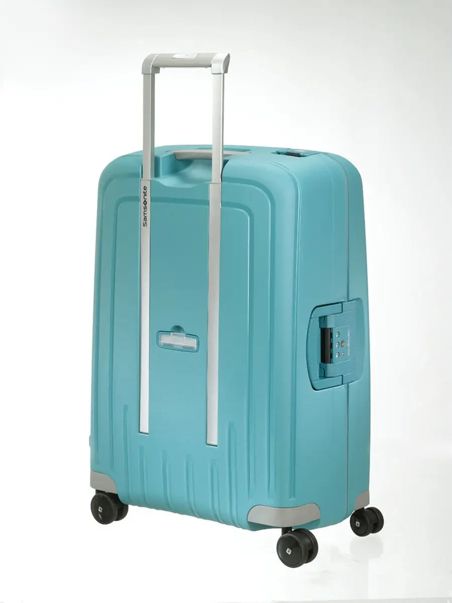Samsonite S'CURE Spinner 69/25 Koffer - Turquoise - afbeelding 3 van 6