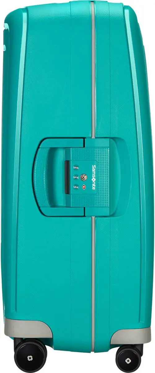 Samsonite S'CURE Spinner 69/25 Koffer - Turquoise - afbeelding 2 van 6