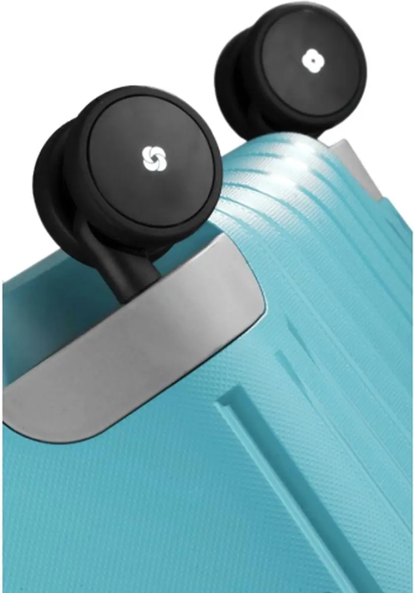 Samsonite S'CURE Spinner 69/25 Koffer - Turquoise - afbeelding 6 van 6