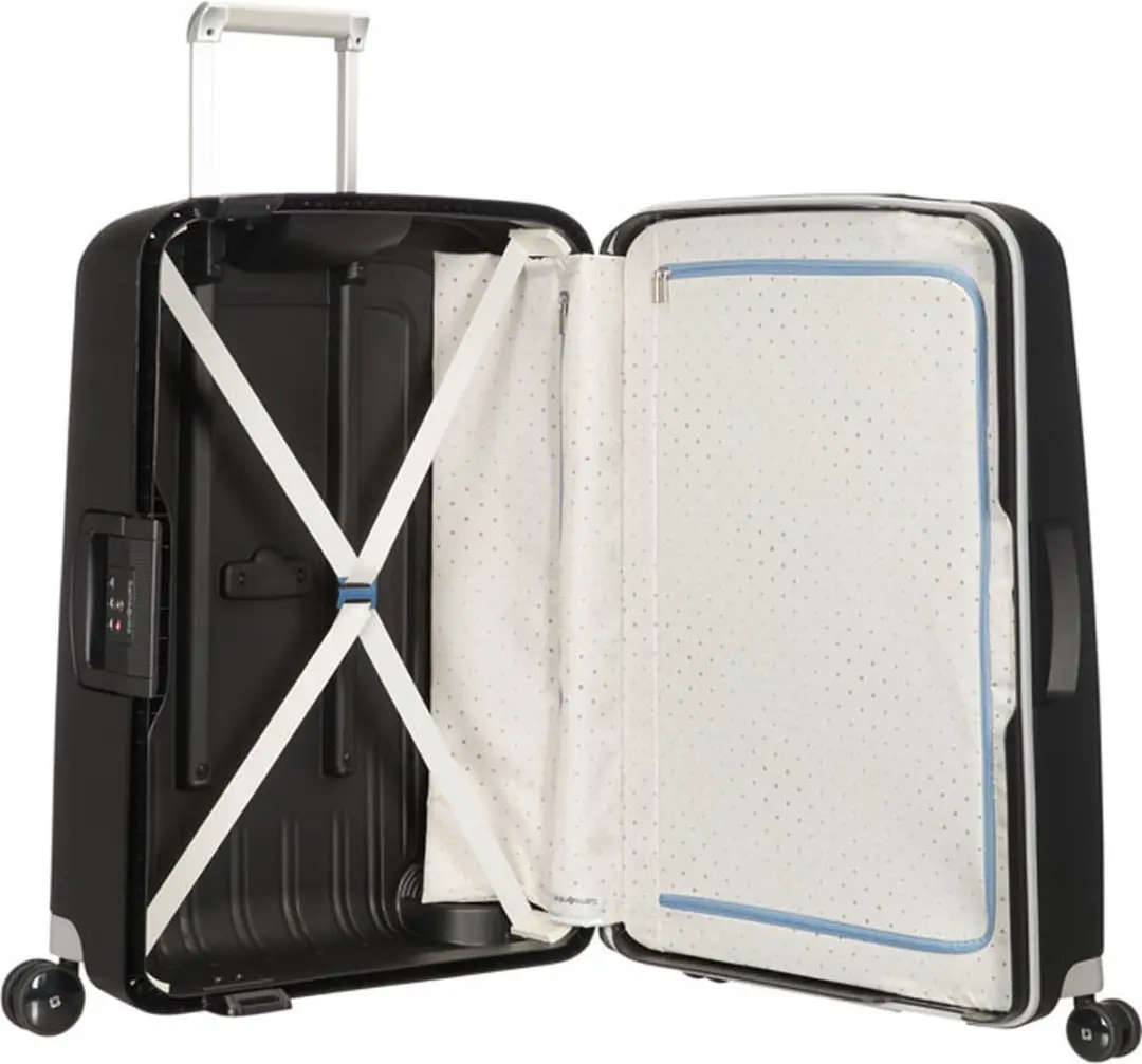 Samsonite S'CURE Spinner 81/30 Koffer - 138L - Zwart - afbeelding 4 van 6