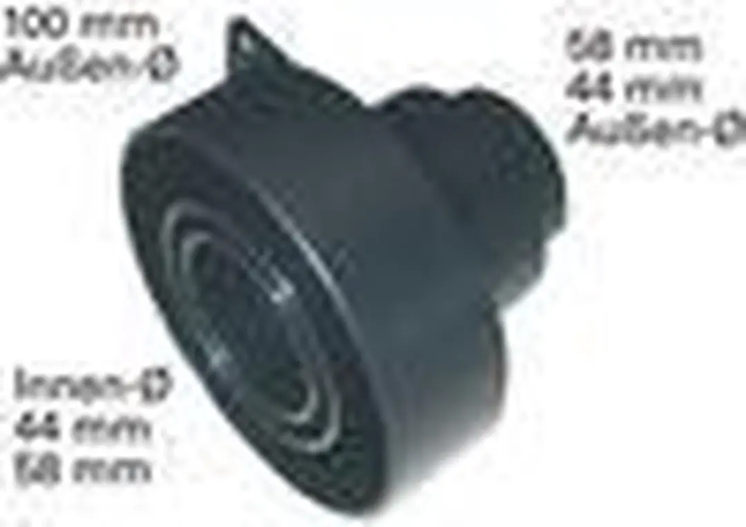 Metabo Multi Afzuigadapter - 100/58/44mm - Zwart