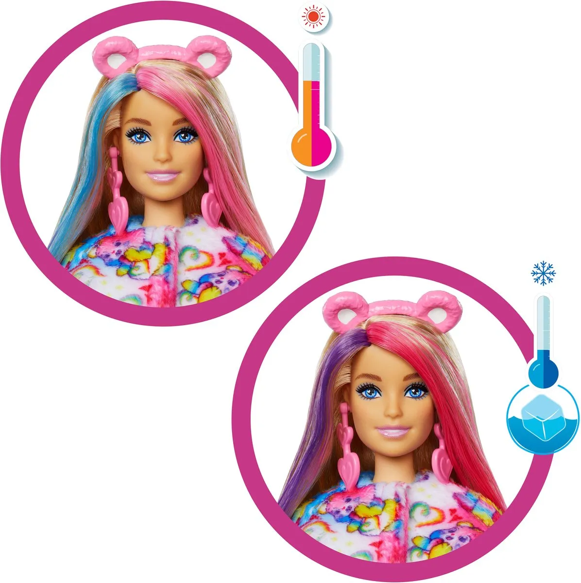 Barbie Cutie Reveal Troetelbeertje JFV60 - Gezelligheidsdiertje