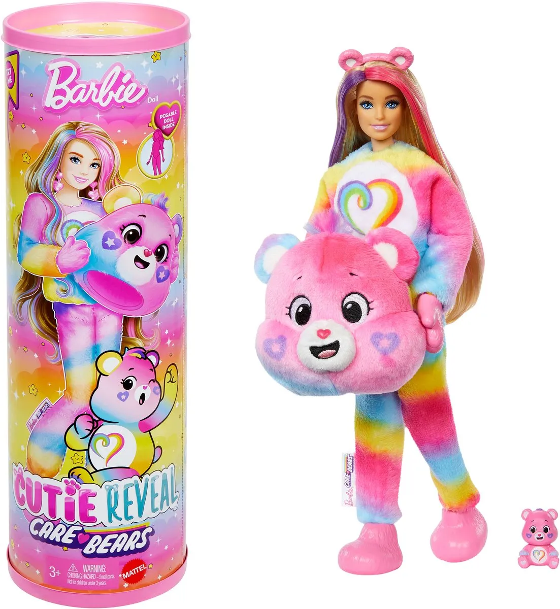 Barbie Cutie Reveal Troetelbeertje JFV60 - Gezelligheidsdiertje