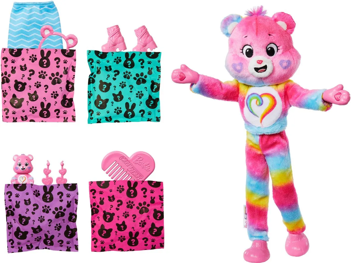 Barbie Cutie Reveal Troetelbeertje JFV60 - Gezelligheidsdiertje