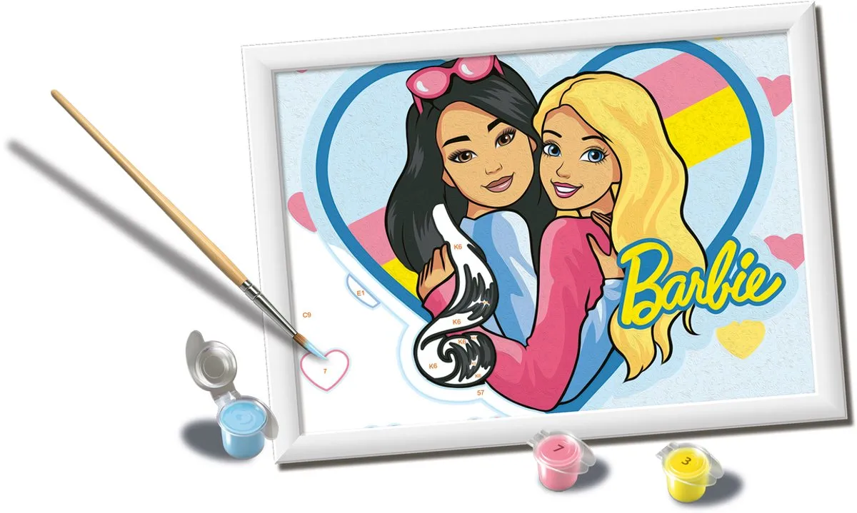 Ravensburger CreArt Junior Barbie-Duo Creativiteit - Meerkleurig - afbeelding 6 van 6