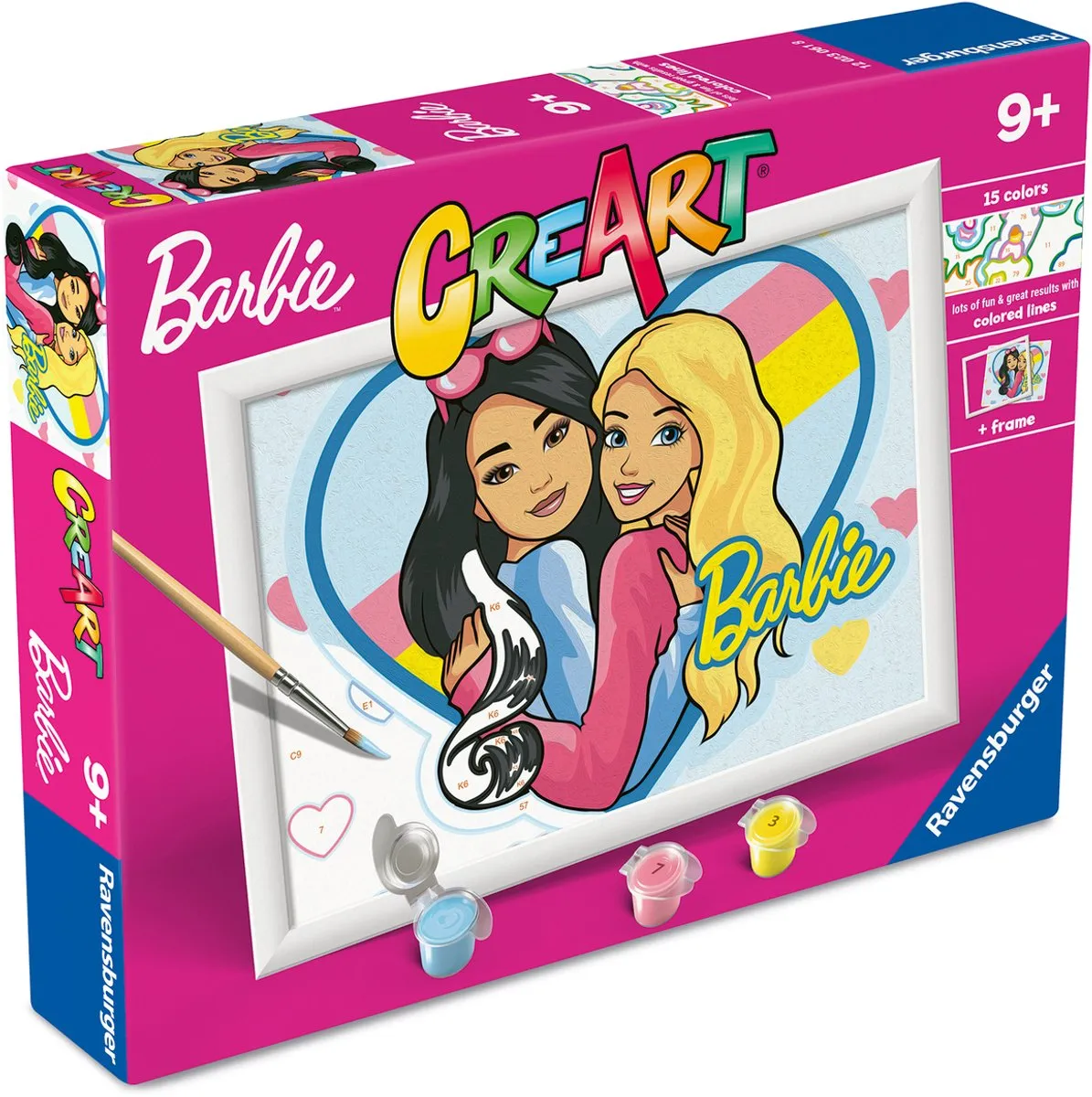 Ravensburger CreArt Junior Barbie-Duo Creativiteit