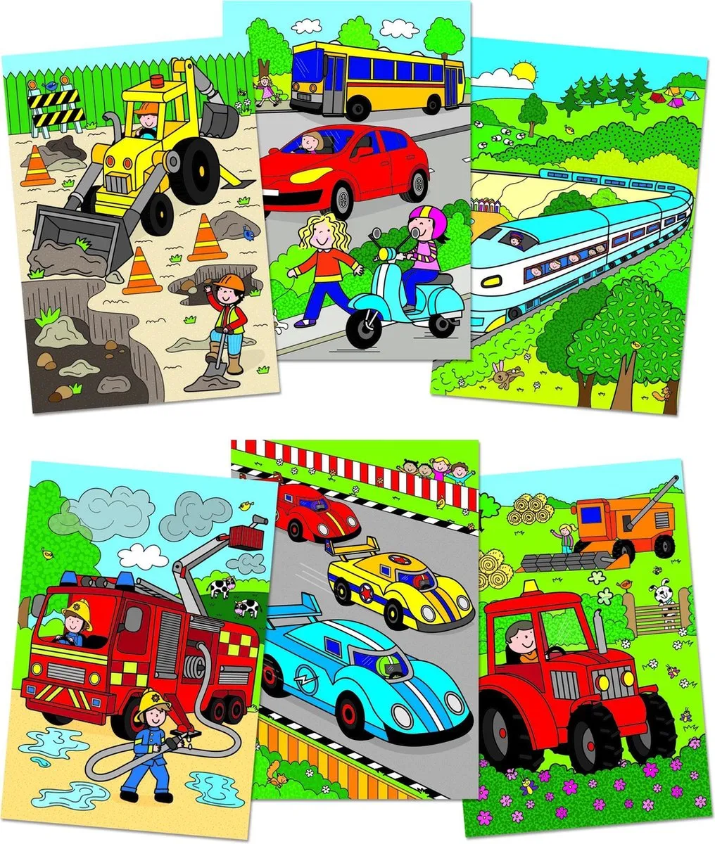 Jumbo Water Magic Waterkleurboek - Multicolor - afbeelding 6 van 6