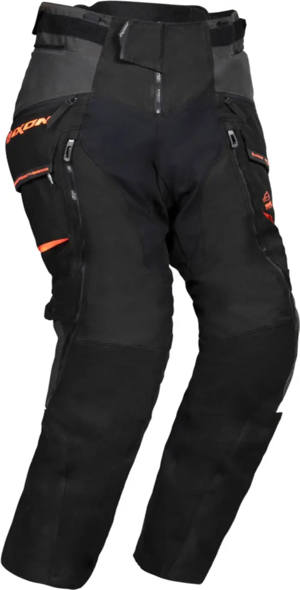 Ixon Ragnar PT Zwart Antraciet Oranje Textiele Motorbroek