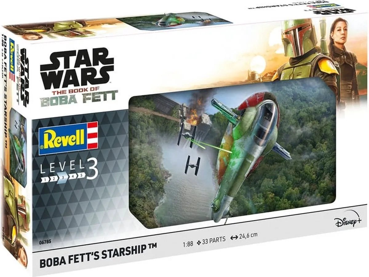 Revell 06785 Star Wars Boba Fetts Starship Modelbouwpakket 1:87 - Multi