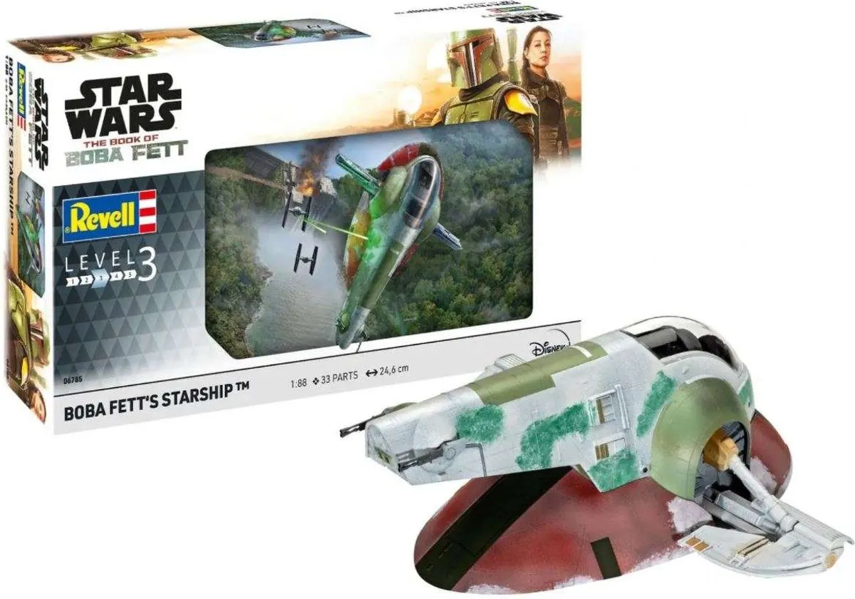 Revell 06785 Star Wars Boba Fetts Starship Modelbouwpakket 1:87