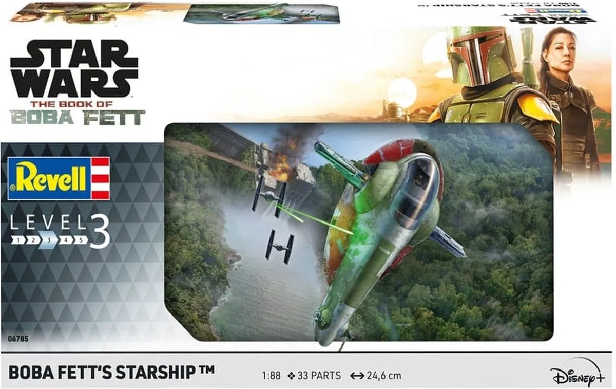 Revell 06785 Star Wars Boba Fetts Starship Modelbouwpakket 1:87 - Multi