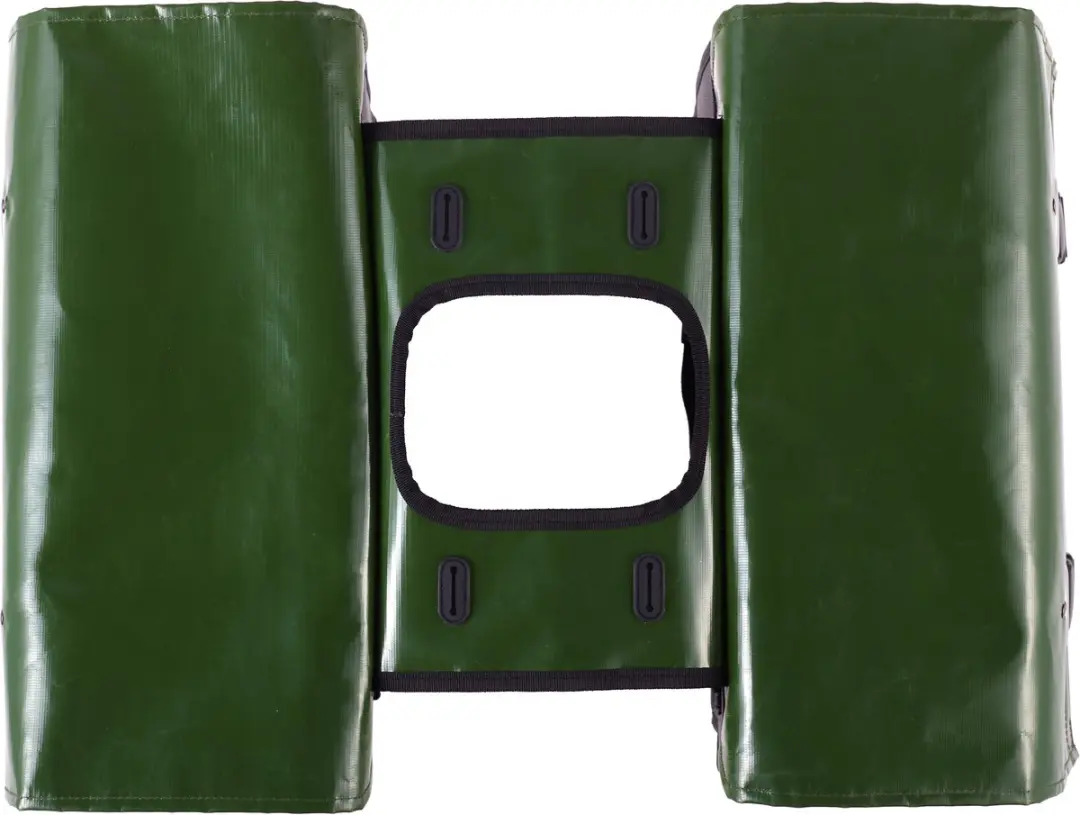 Willex Dubbele Bisonyl Tas 52L - Grijs/Zwart