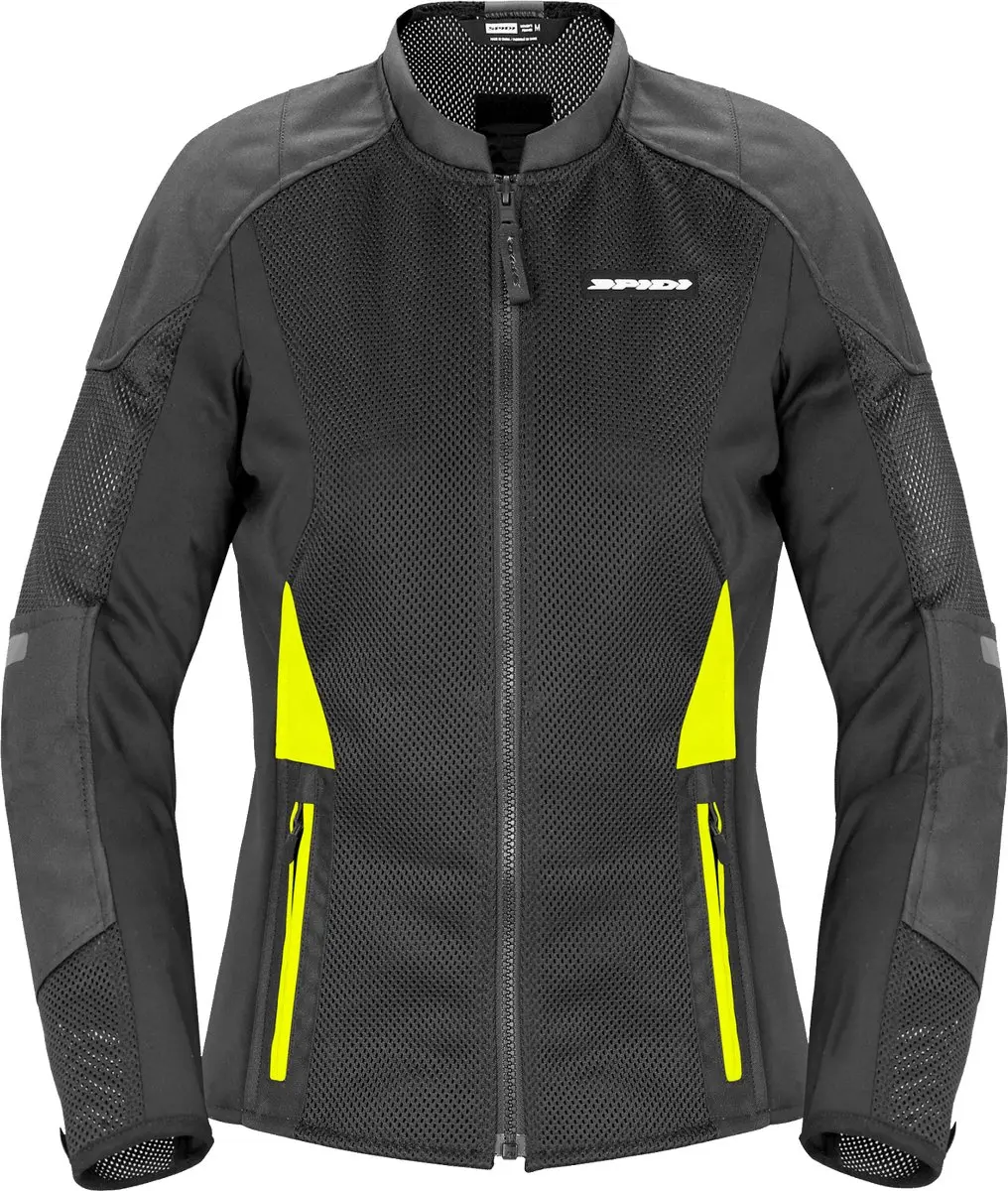 Spidi Super Net Jas Dames Fluo Geel
