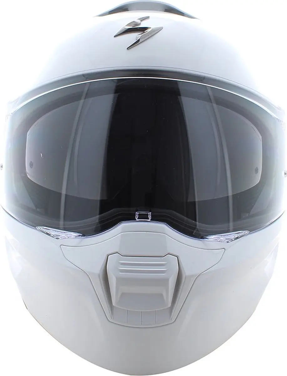 Scorpion EXO-930 Evo Solid Helm - S - Wit