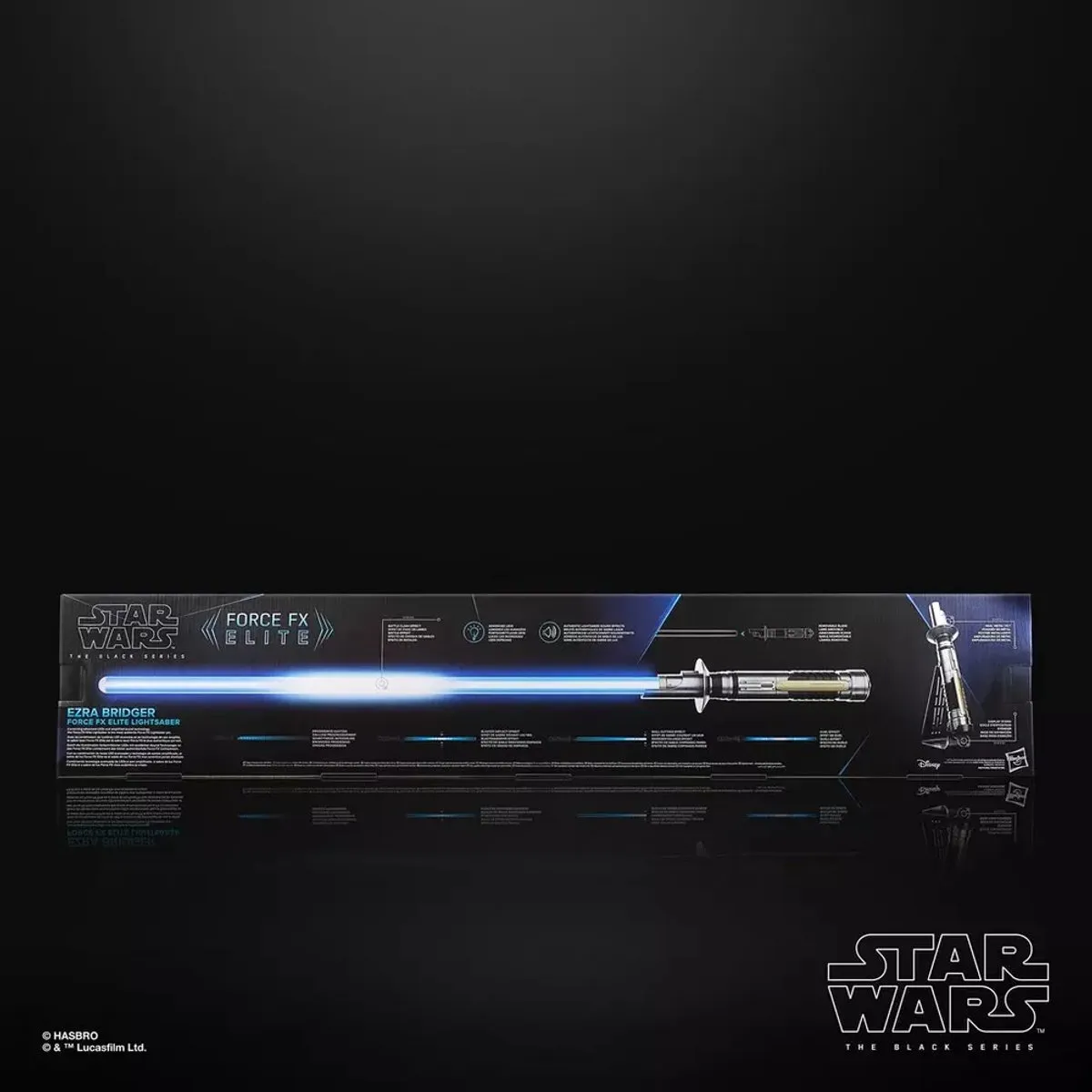 Star Wars Lightsaber Ezra Bridger - Black Series Force FX Elite Action