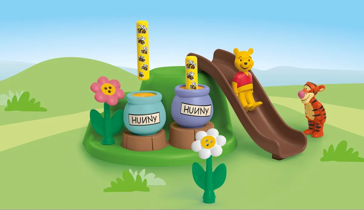 Playmobil Winnie de Poeh Bijentuin 71694 - Multicolor