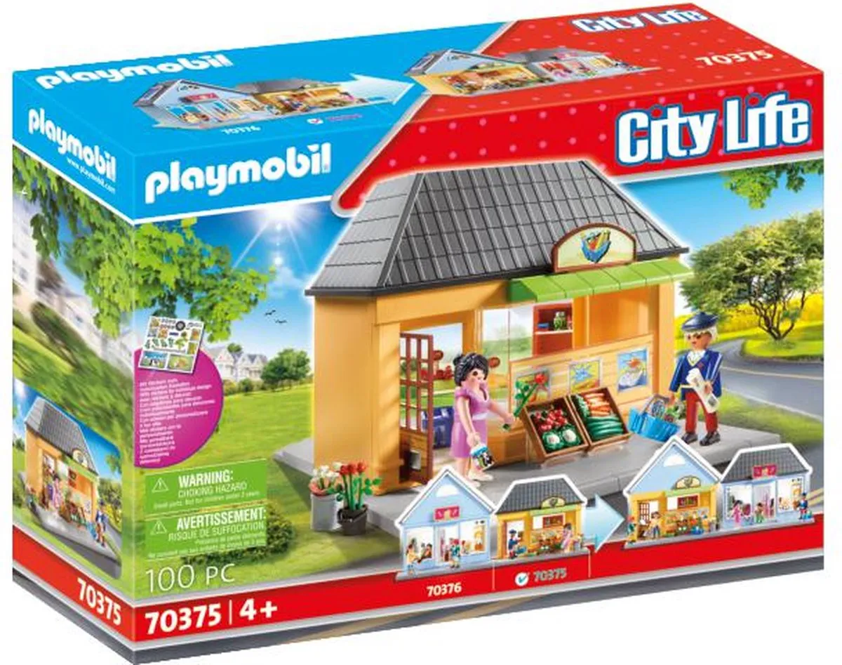 Playmobil City Life Kruidenier 70375