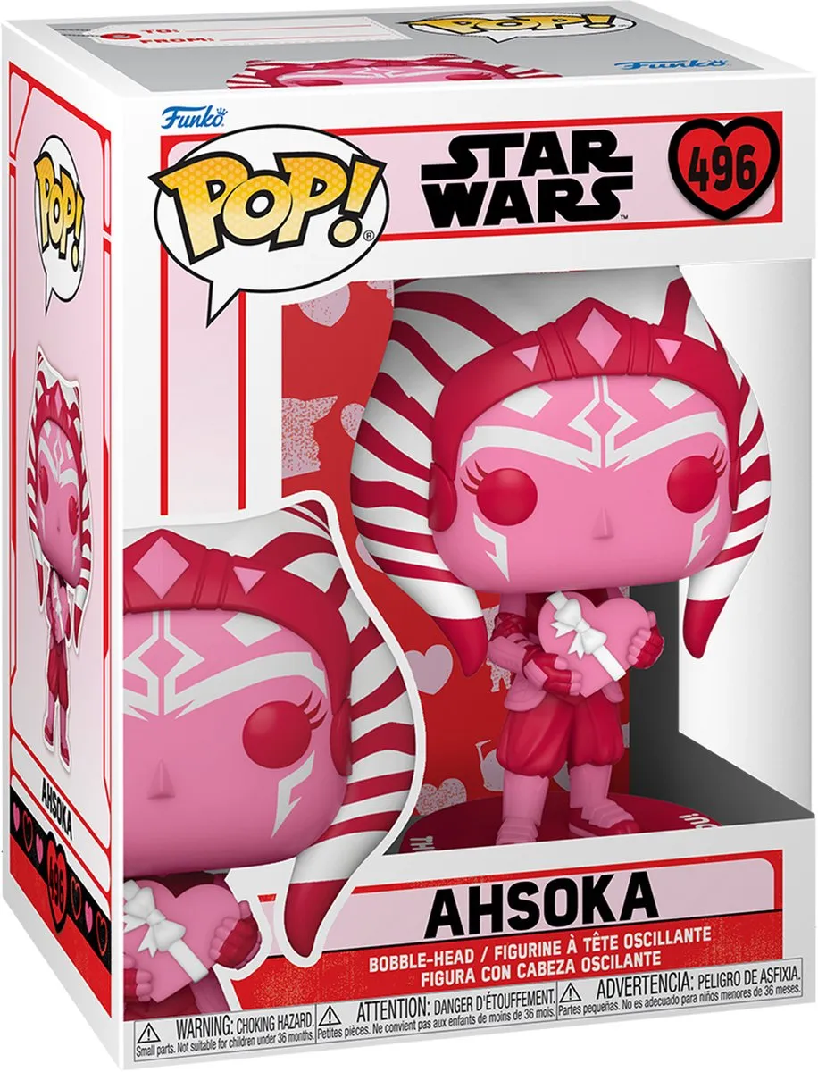 Funko Pop! Ahsoka Star Wars Verzamelfiguur - Roze