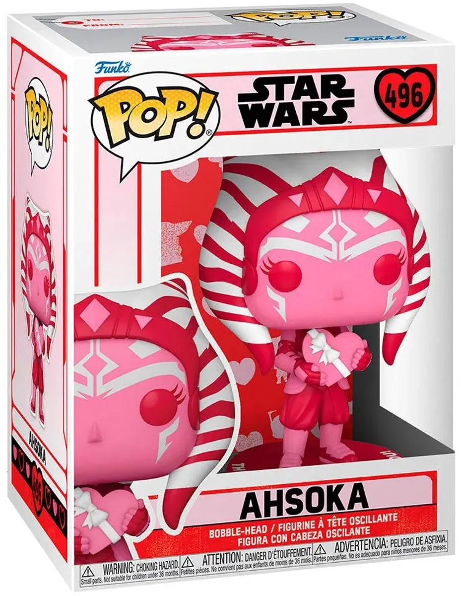 Funko Pop! Ahsoka Star Wars Verzamelfiguur - Roze