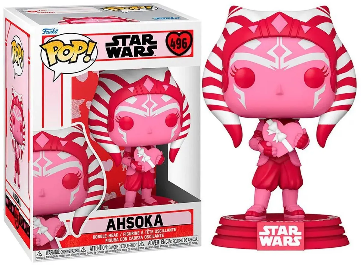 Funko Pop! Ahsoka Star Wars Verzamelfiguur - Roze