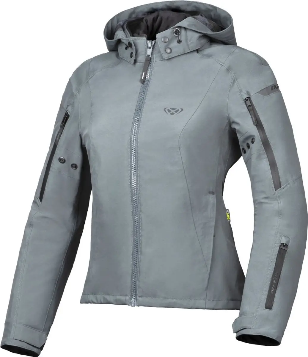 Ixon Burning Lady Tactic Groen Textiele Motorjas